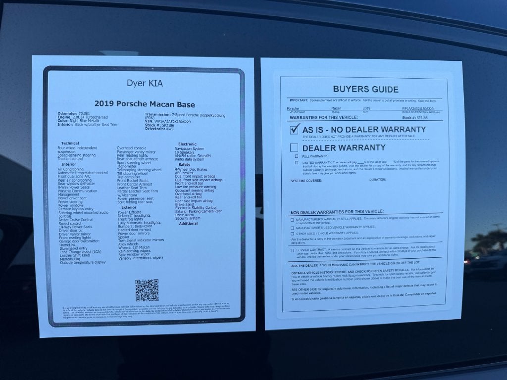 2019 Porsche Macan Base