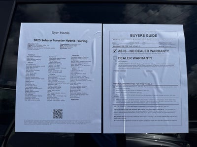 2025 Subaru Forester Hybrid Touring