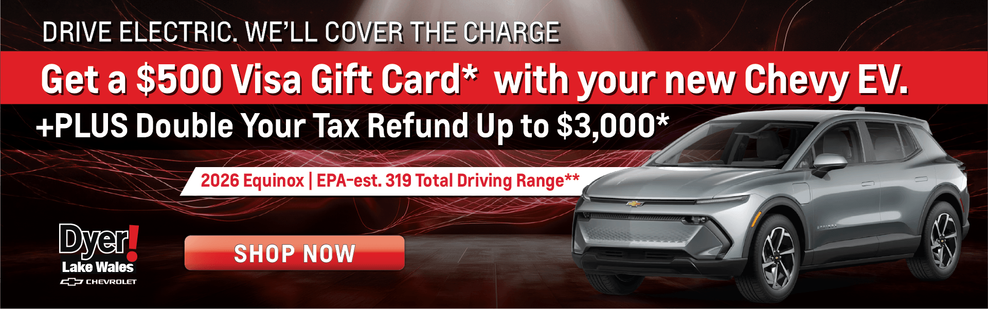 Double Your Tax Refund at Dyer Chevy Lake Wales