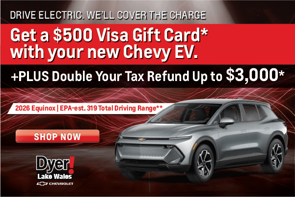 Double Your Tax Refund at Dyer Chevy Lake Wales