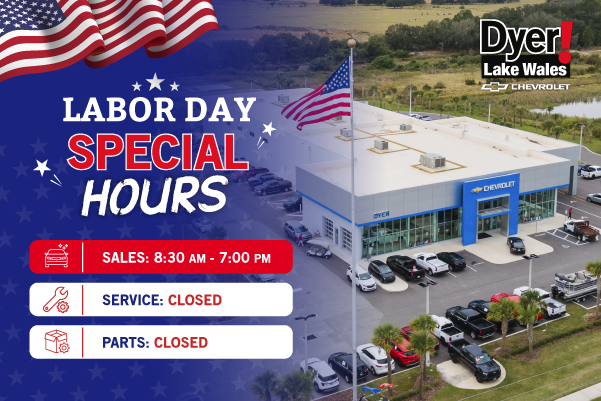 Labor Day Hours Dyer Chevy