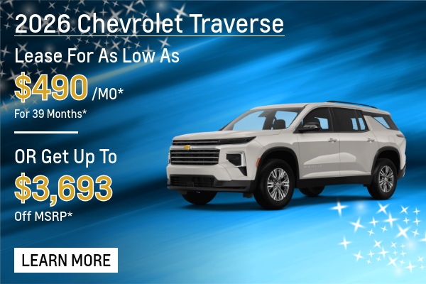 New 2026 Chevrolet Traverse Models Lake Wales FL