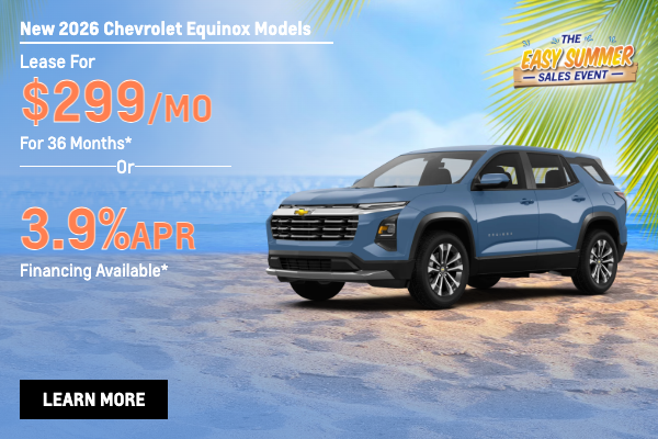 New 2026 Chevrolet Equinox Models for sale Lake Wales