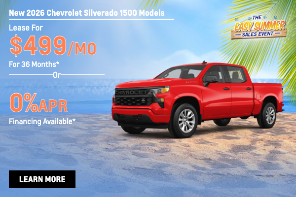 New 2026 Chevrolet Silverado 1500 Models for sale Lake Wales