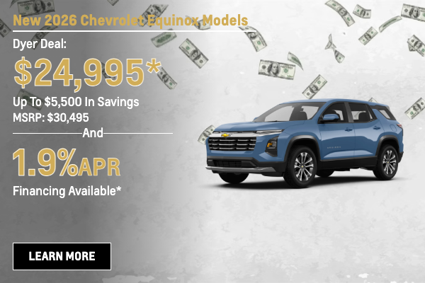 New 2026 Chevrolet Equinox Models Lake Wales