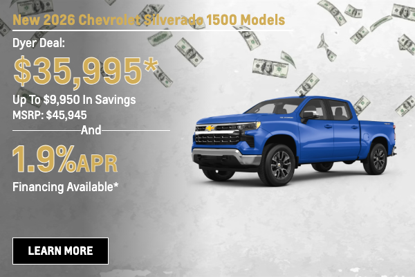 New 2026 Chevrolet Silverado 1500 Models Lake Wales