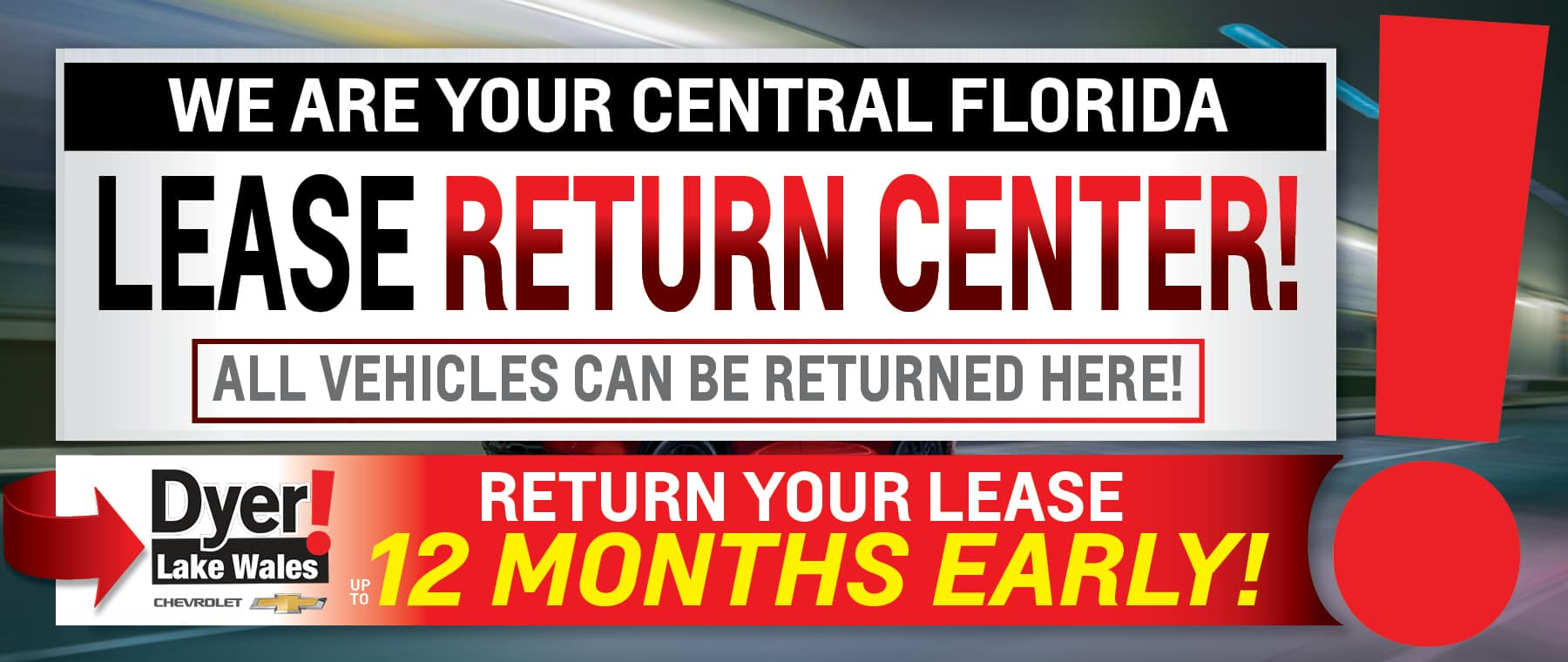 banner image of a lease return center infographic