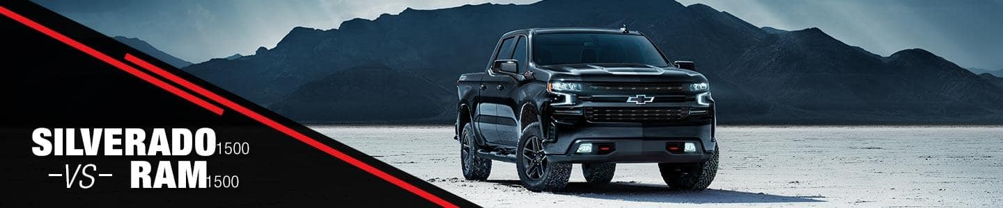 Silverado 1500 vs Ram 1500 banner